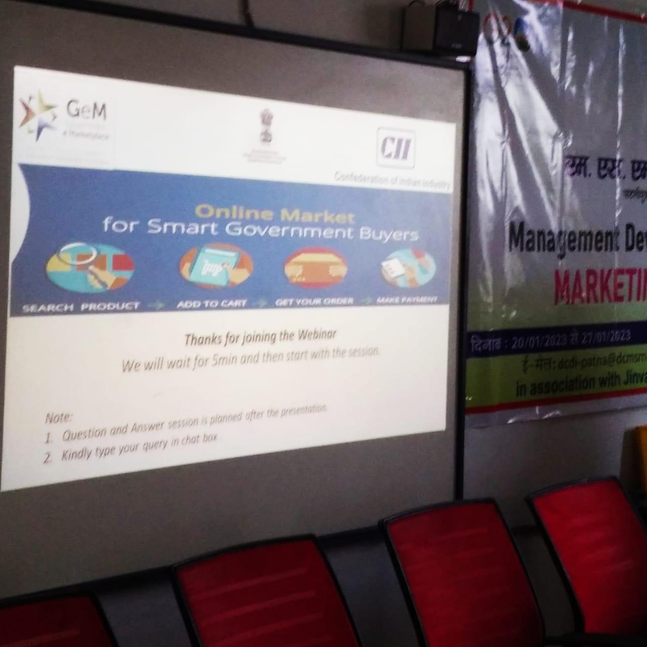 Jinvani Management College Bhojpur Internship and MSME MDP photo 8